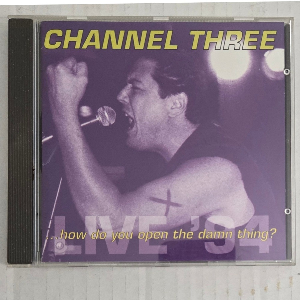 Channel Three Live 94 CD CH3 Lost Found Records Austrian Pressing Punk  Import